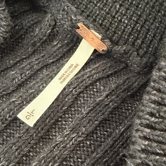 Free People Black Ribbed Maxi Skirt NWOT - Picture 2 of 2